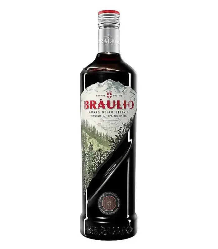 Braulio Italian Amaro Liqueur 1L Liqueur Braulio   