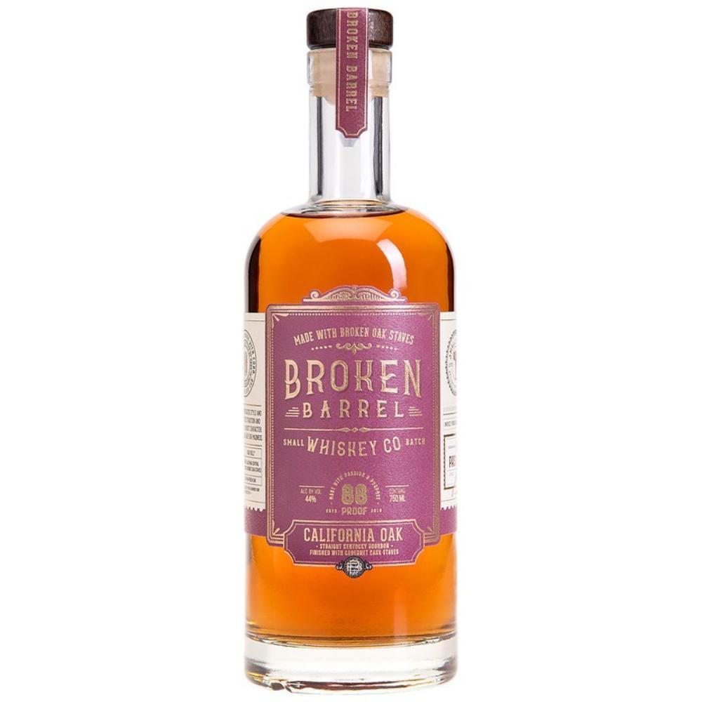 Broken Barrel California Oak Bourbon Bourbon Broken Barrel Whiskey   