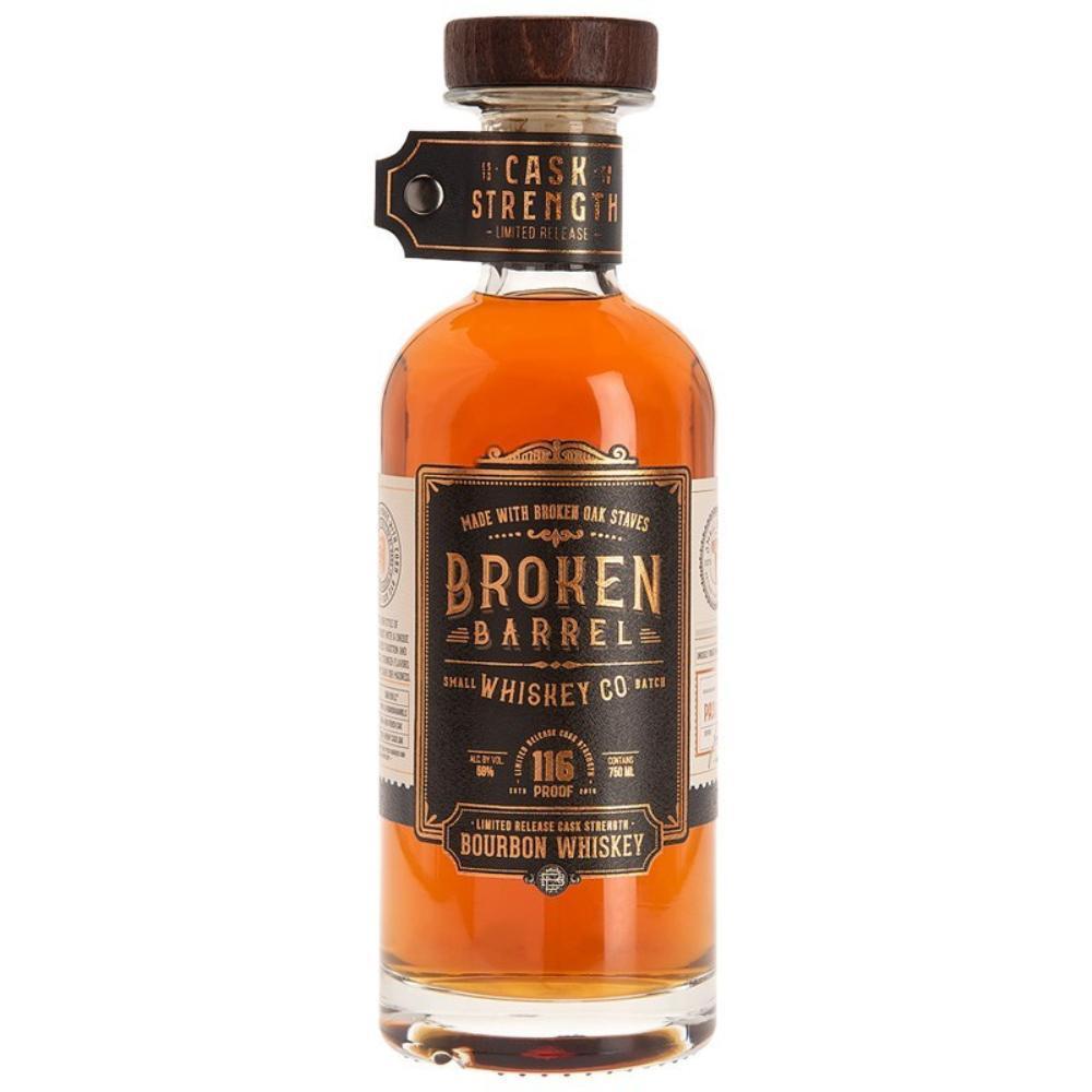 Broken Barrel Cask Strength Bourbon Bourbon Broken Barrel Whiskey   