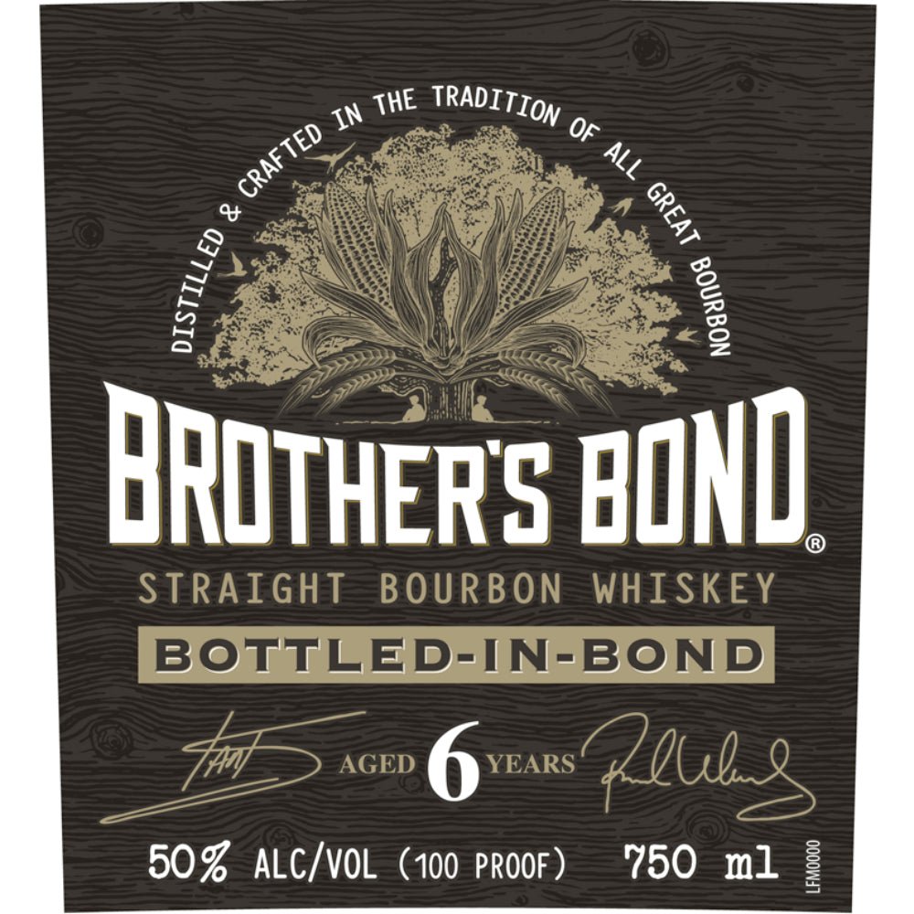 Brother's Bond Bottled in Bond Bourbon By Ian Somerhalder & Paul Wesley Bourbon Brother's Bond Bourbon   