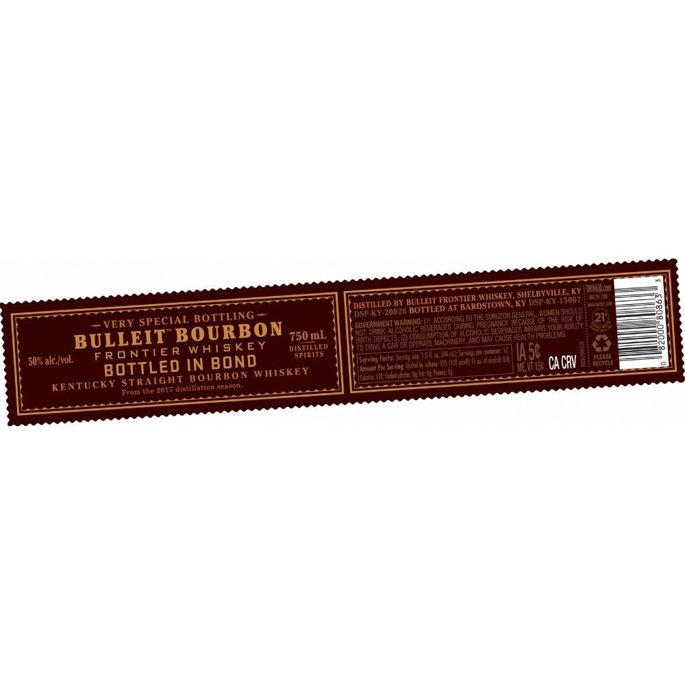 Bulleit Bottled in Bond Bourbon bourbon Bulleit   