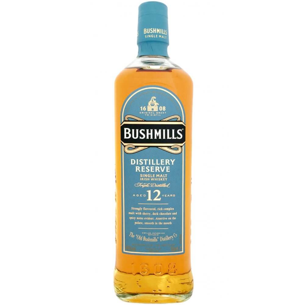 Bushmills 12 Year Old Single Malt Irish whiskey Bushmills