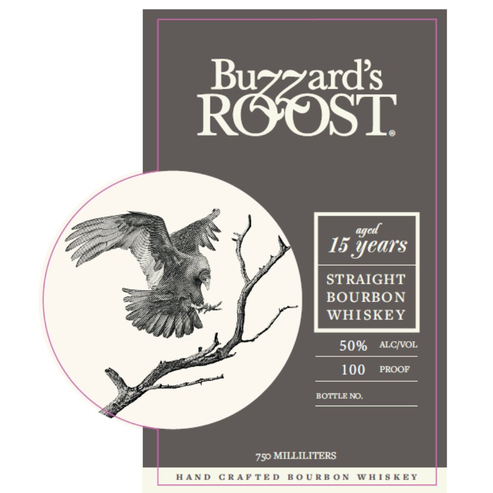 Buzzard’s Roost 15 Year Old Straight Bourbon Bourbon Buzzard's Roost Whiskey