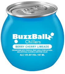 BuzzBallz Berry Cherry Limeade 187mL 24 Pack  Main Street Liquor   