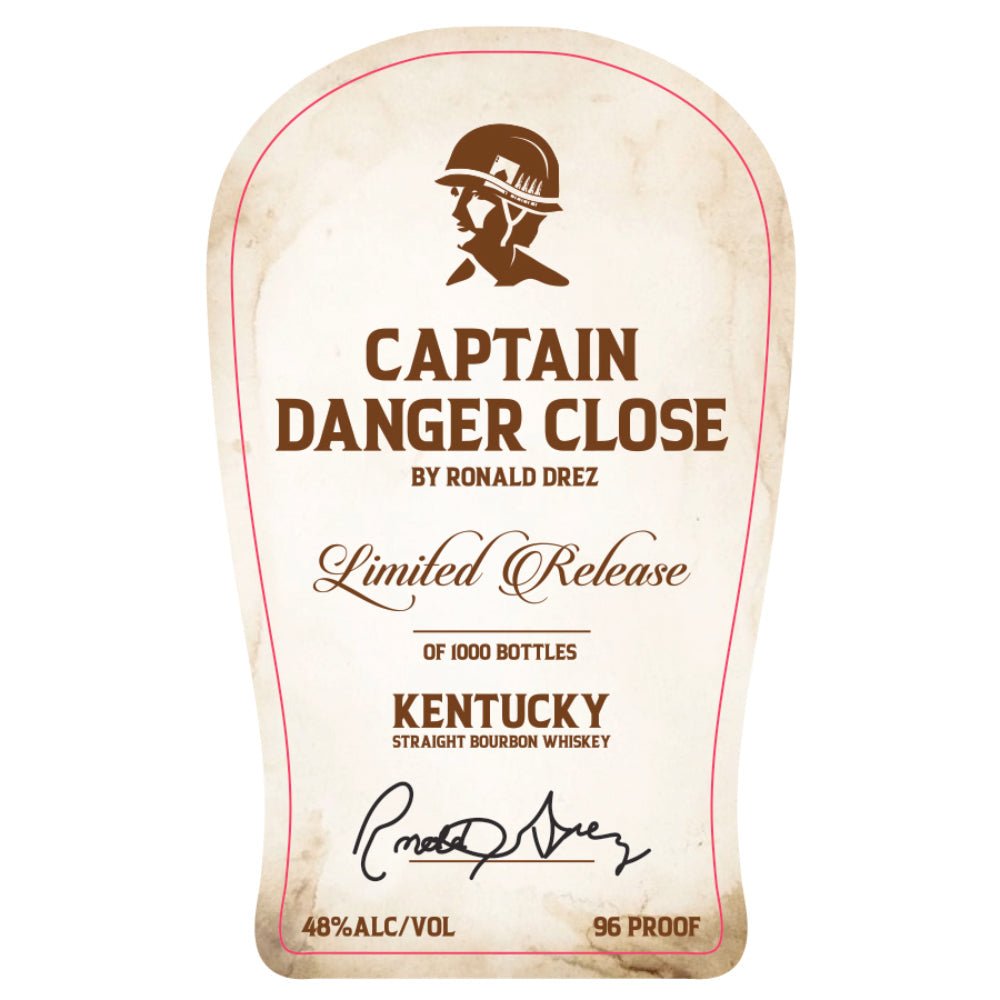 Captain Danger Close Kentucky Straight Bourbon Bourbon Distillery District Bottlers