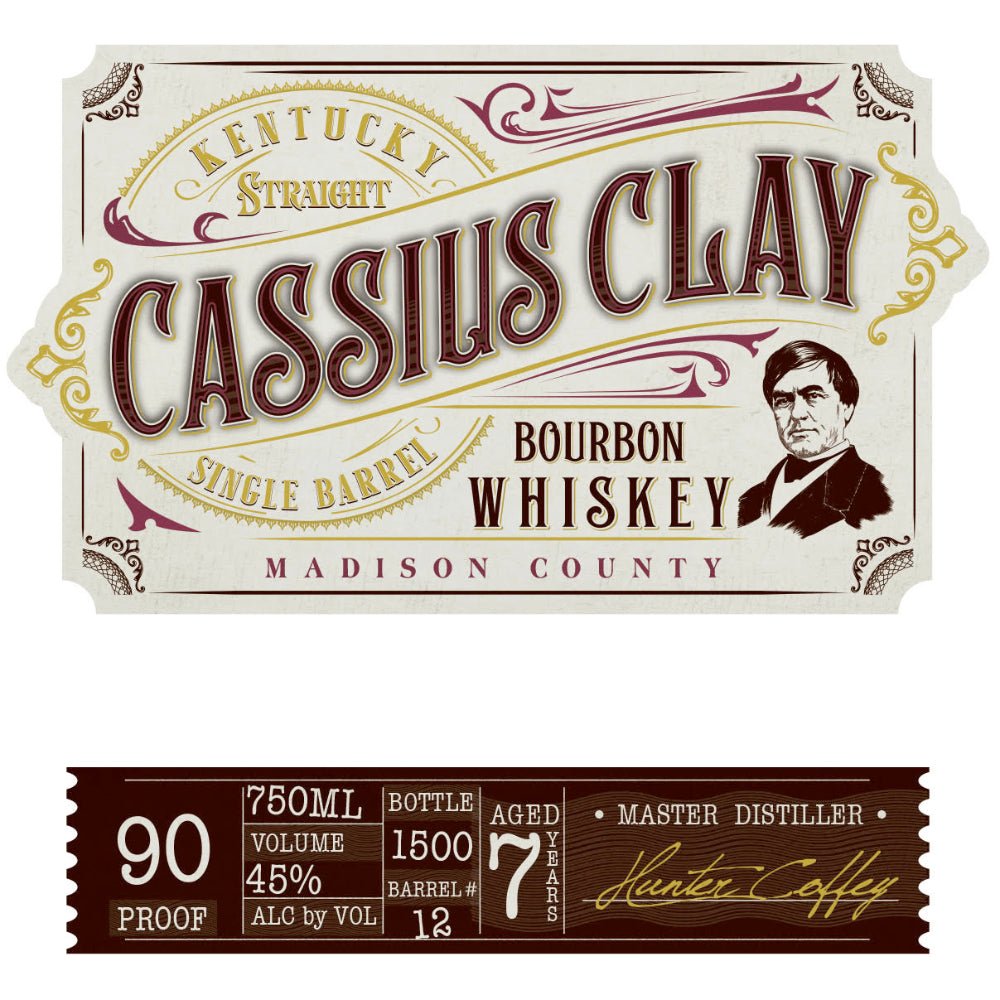 Cassius Clay 7 Year Old Single Barrel Bourbon Bourbon Cassius Clay Bourbon   