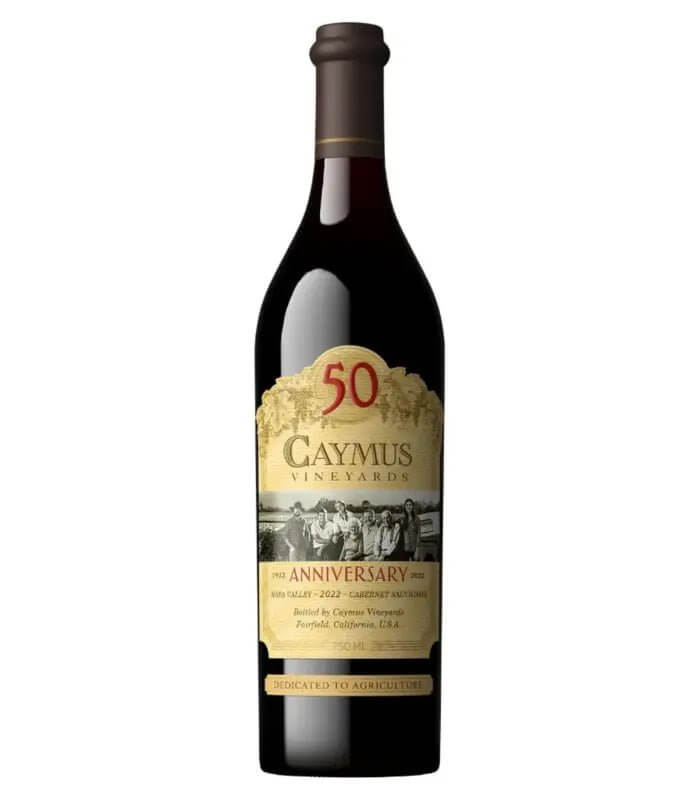 Caymus 50th Anniversary Napa Valley Cabernet Sauvignon 2022 Wine Caymus Vinyards   