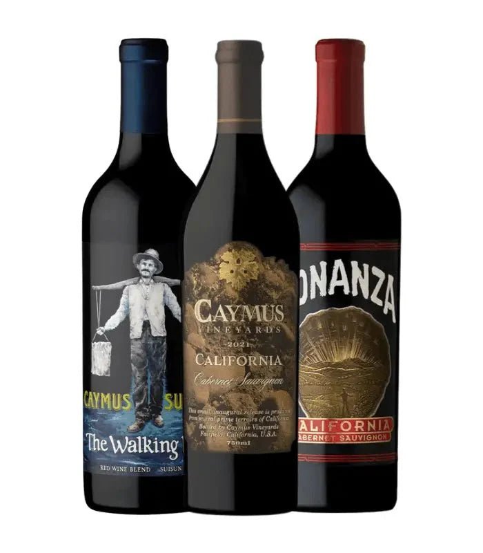 Caymus The Walker Fool, California & Bonanaza Cabernet Bundle Wine Caymus