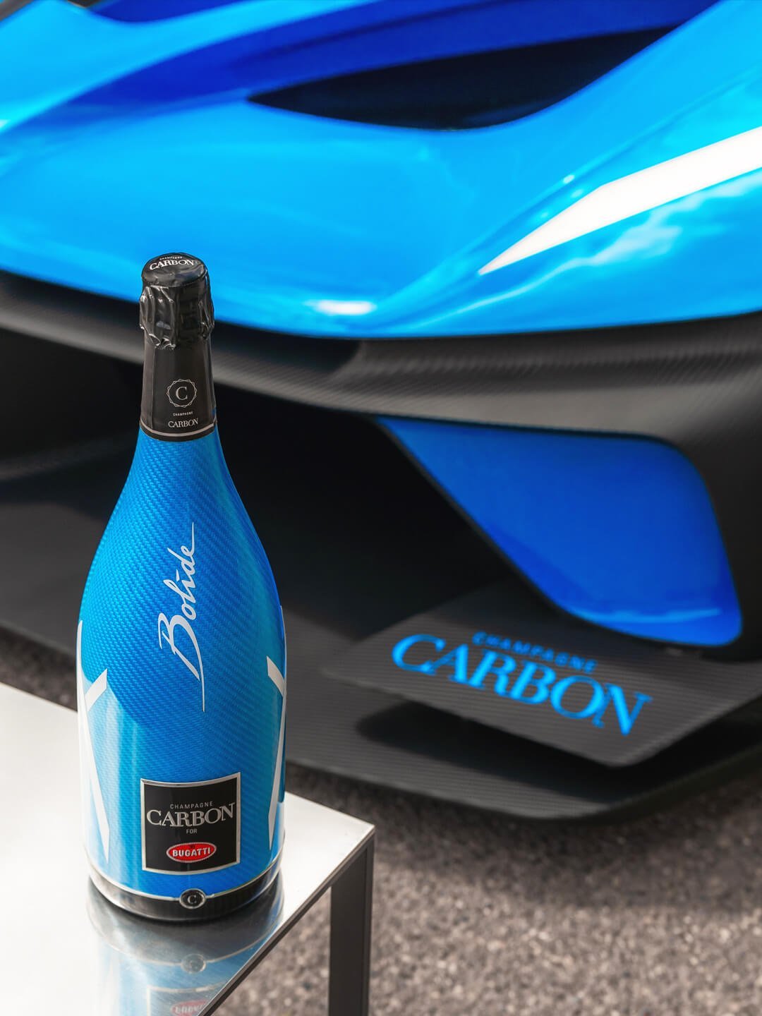 Champagne CARBON Bugatti Bolide ƎB.03 | Vintage 2017 Champagne Champagne Carbon