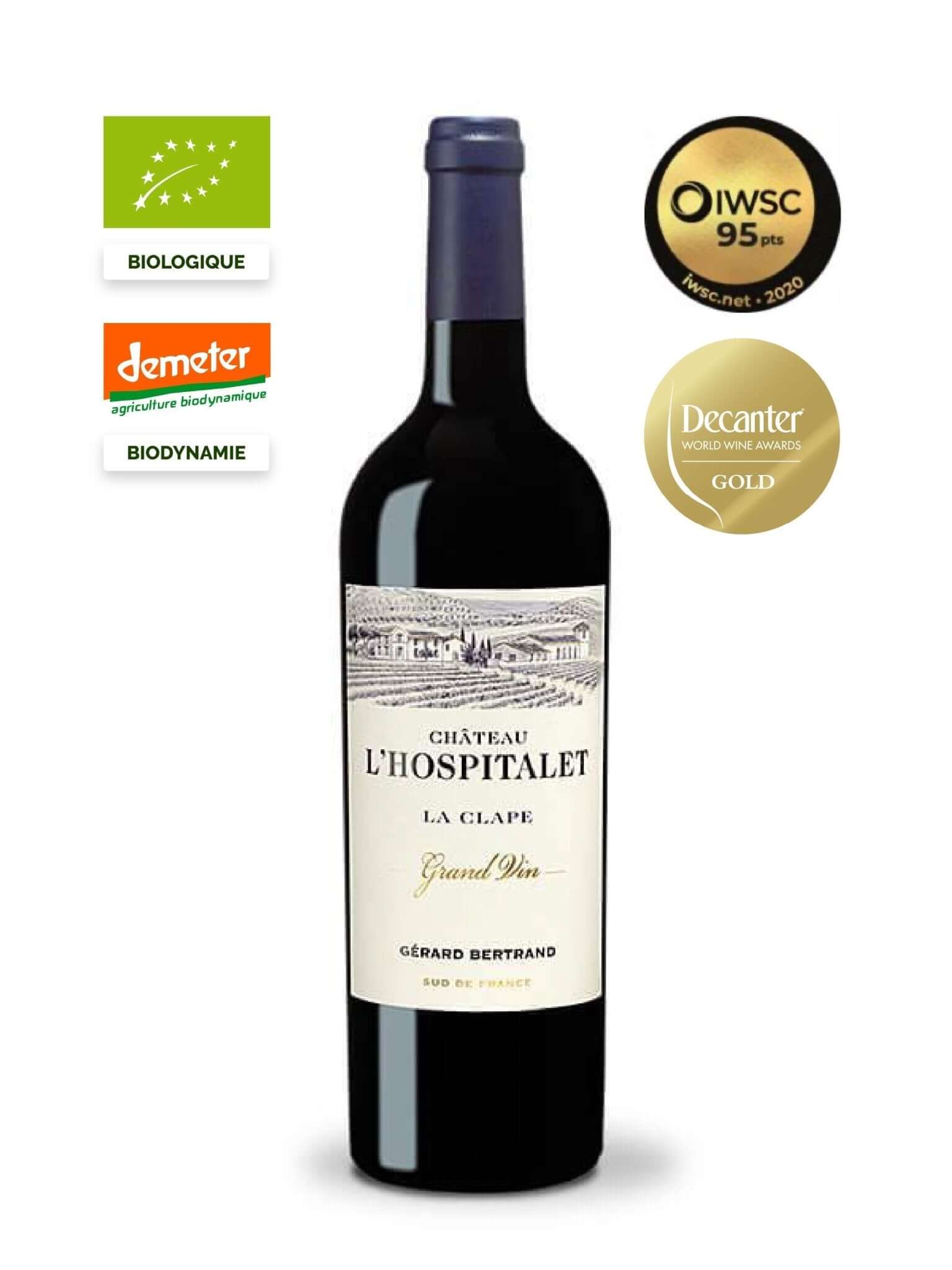 Château L'Hospitalet Grand Vin red wine Red wine Gérard Bertrand   