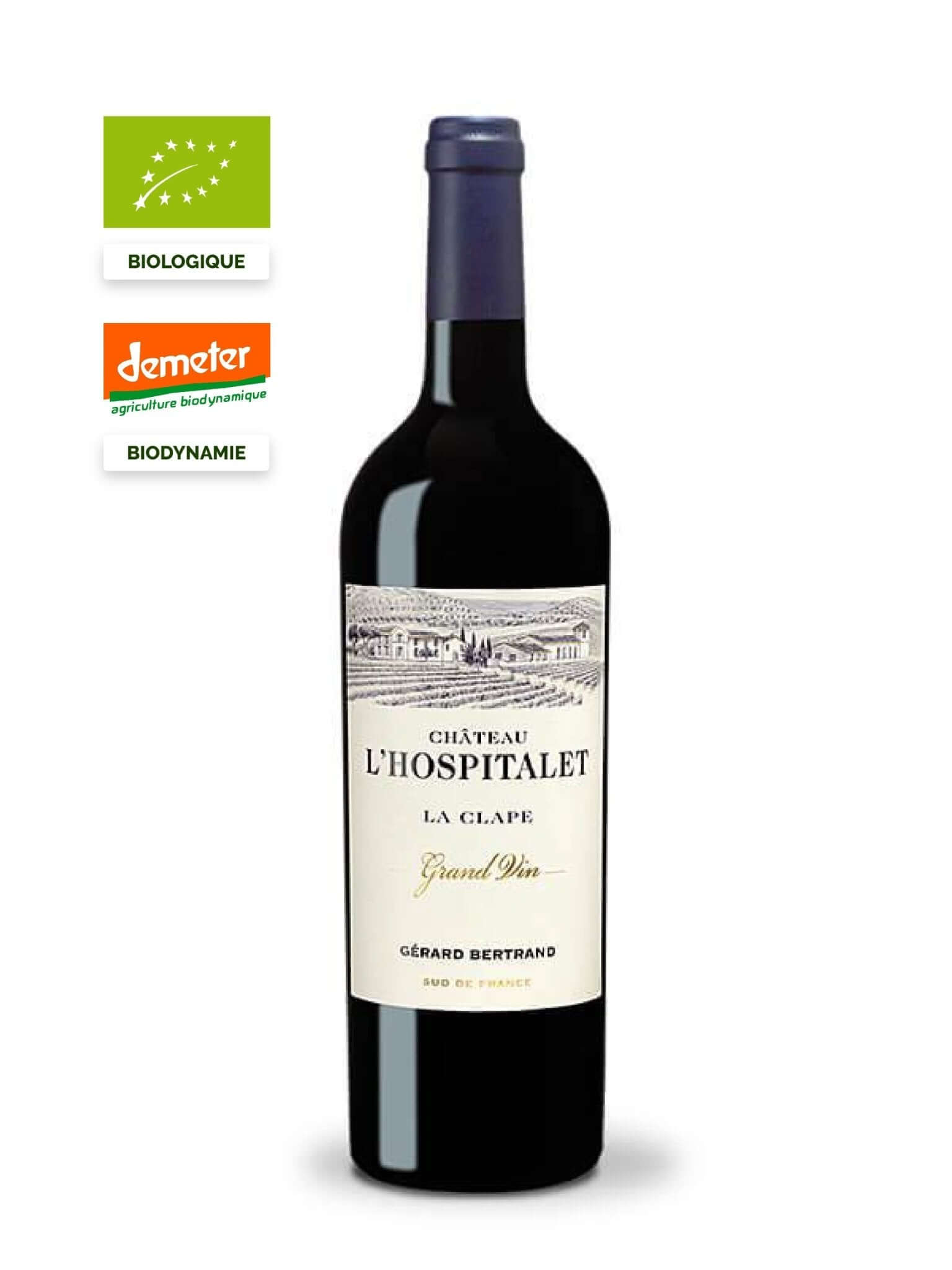 Château L'Hospitalet Grand Vin red wine Red wine Gérard Bertrand   