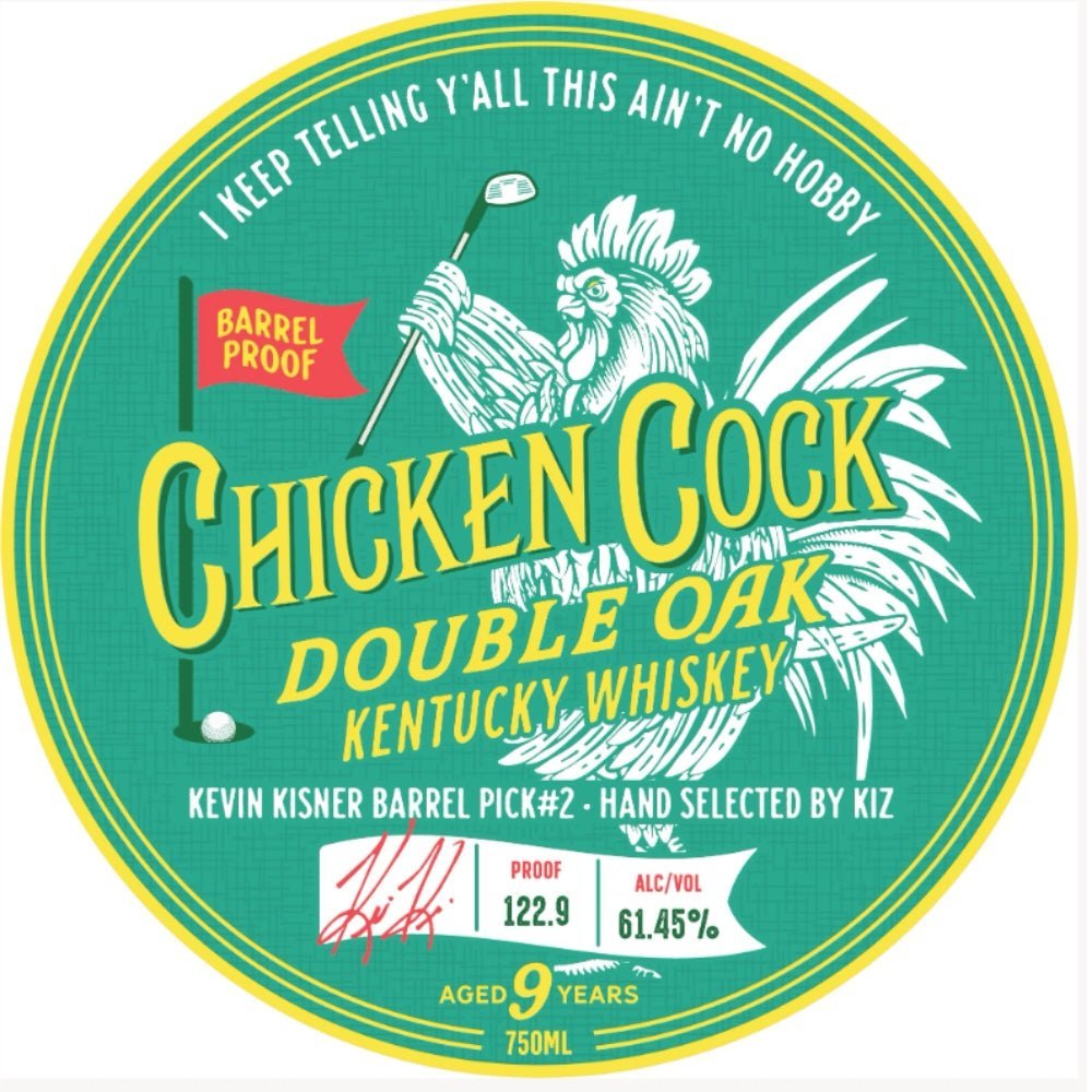 Chicken Cock Kevin Kisner Barrel Pick #2 American Whiskey Chicken Cock Whiskey   