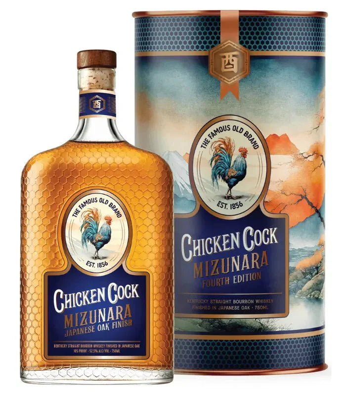 Chicken Cock Mizunara Japanese Oak Finish Bourbon 750mL Bourbon Chicken Cock   