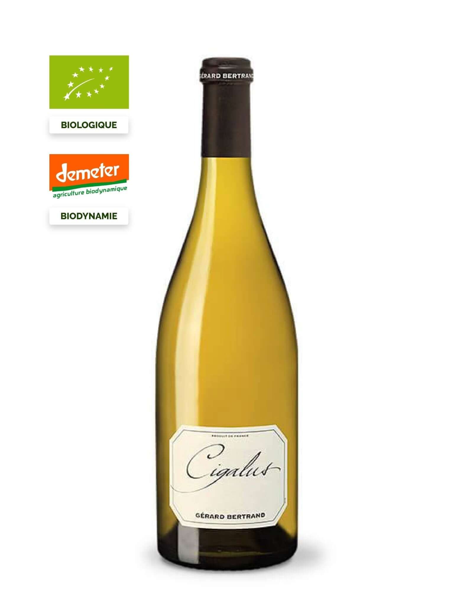 Cigalus white White wine Gérard Bertrand   