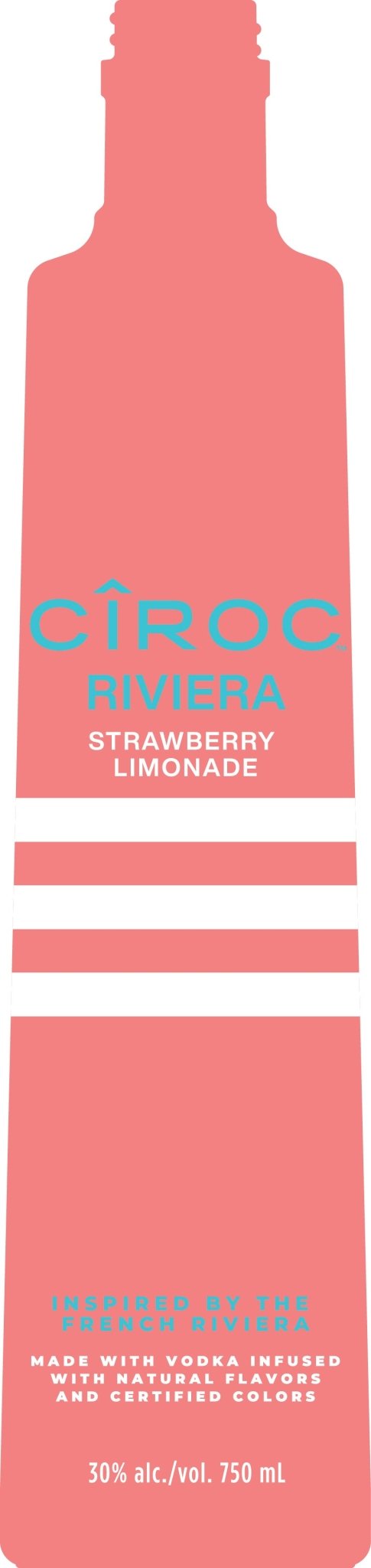 CÎROC Riviera Strawberry Lemonade Vodka (PRE-ORDER) Vodka CÎROC