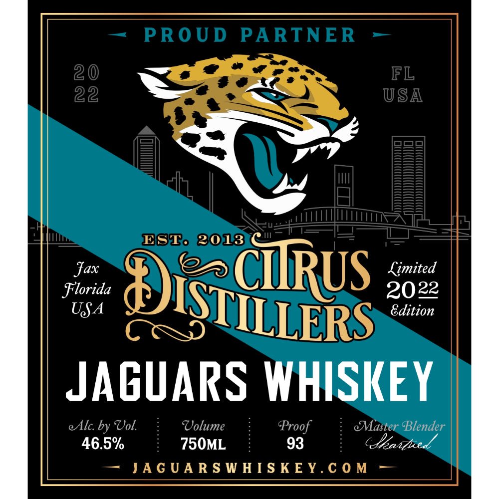 Citrus Distillers Jaguar Whiskey 2022 Edition American Whiskey Citrus Distillers   