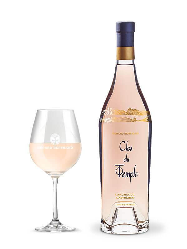 Clos du Temple Rosé wine Gérard Bertrand   