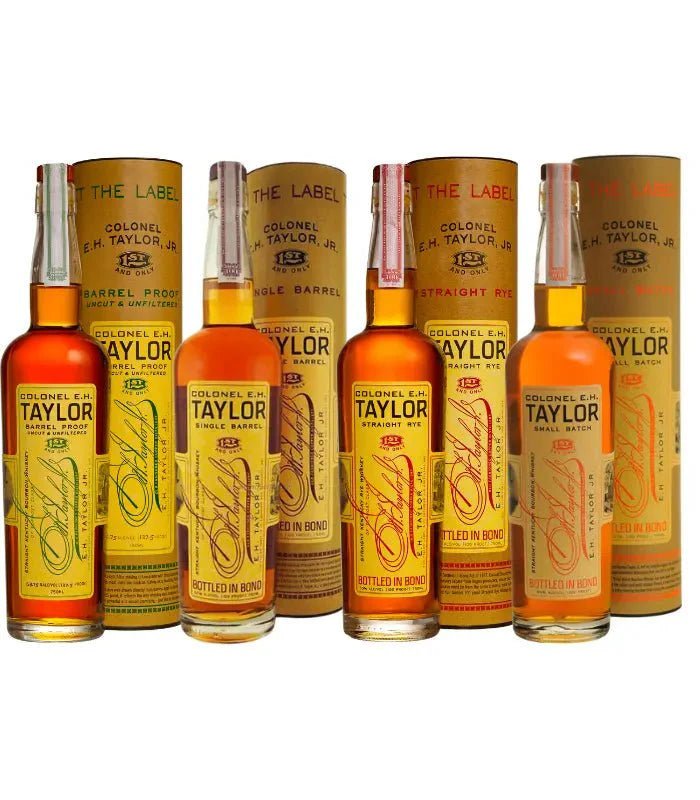 Colonel E.H. Taylor Barrel Proof, Single Barrel, Rye and Small Batch Bundle Bourbon Colonel E.H. Taylor