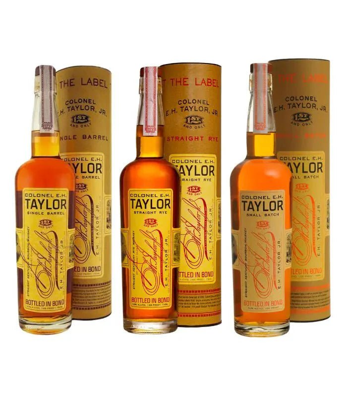 Colonel E.H. Taylor Single Barrel, Rye, and Small Batch Bundle Bourbon Colonel E.H. Taylor