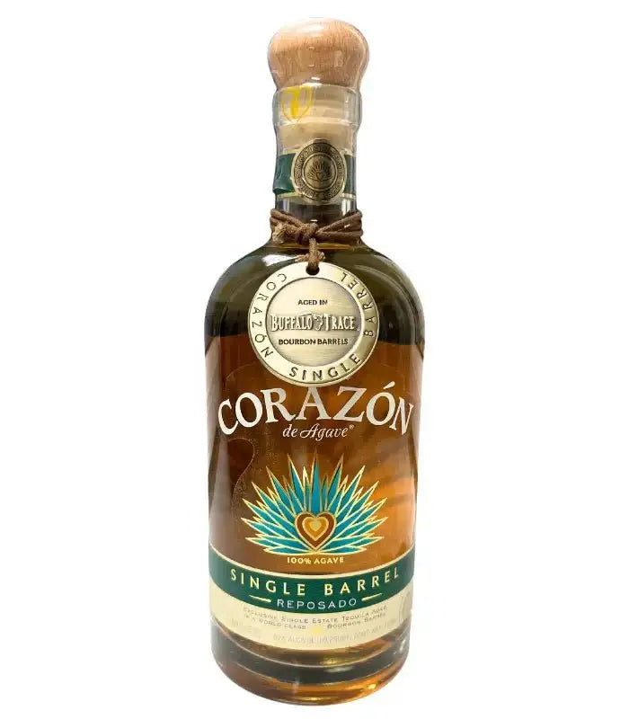 Corazon Single Barrel Reposado Aged in Buffalo Trace Bourbon Barrels 750mL Reposado Corazon   