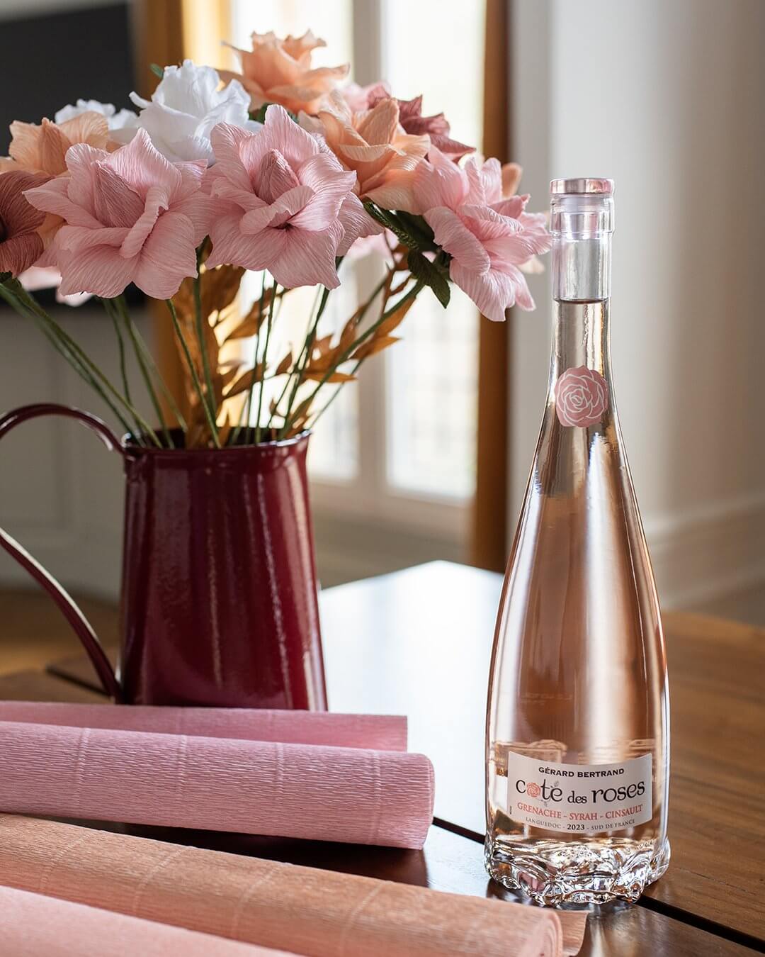 Cote des Roses rosé (750ml) Rosé wine Gérard Bertrand   