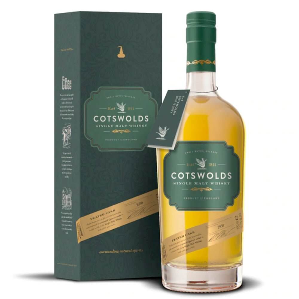 Cotswolds Peated Cask Single Malt Whisky Single Malt Whiskey Cotswolds Distillery