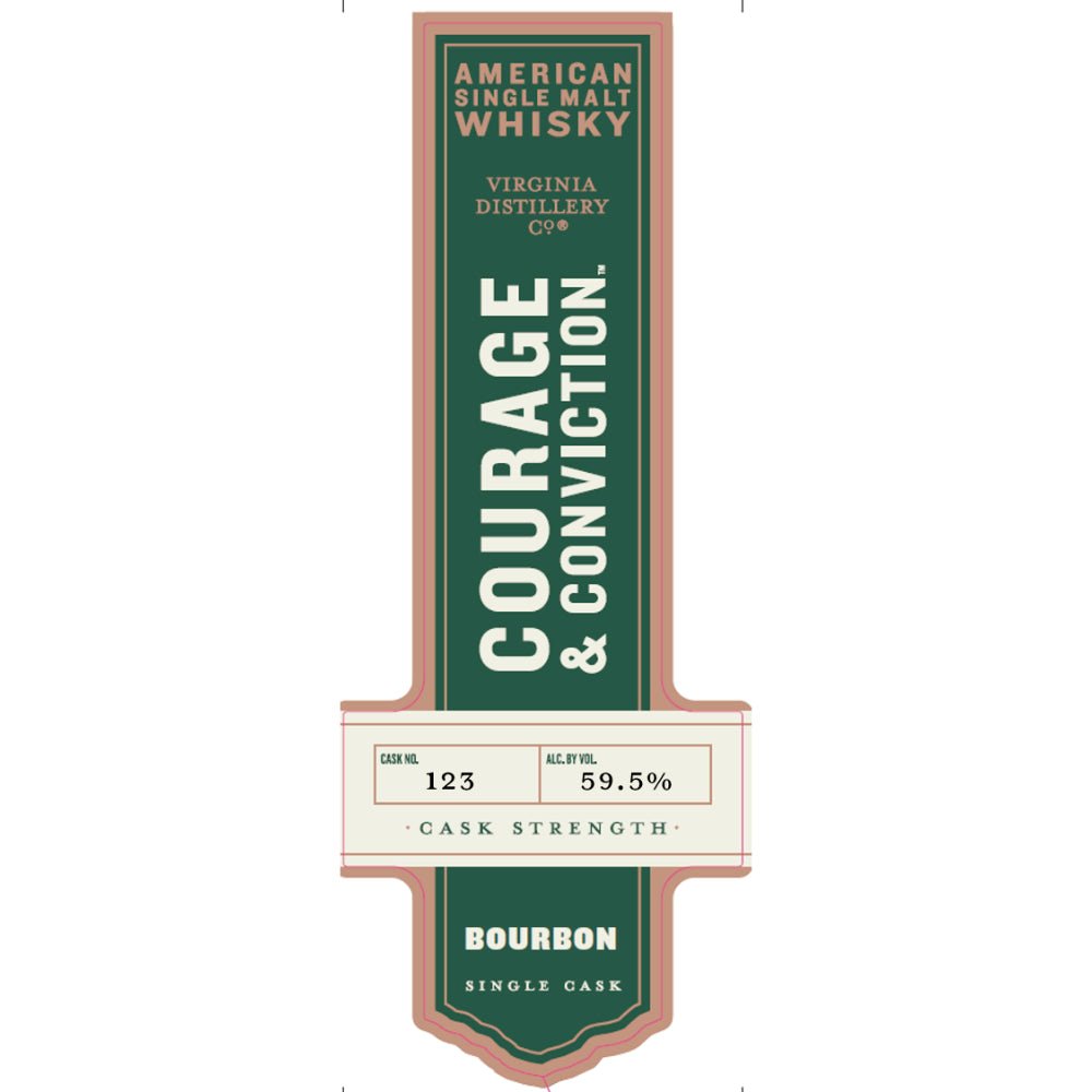 Courage & Conviction Bourbon Single Cask Bourbon Virginia Distillery Co.   