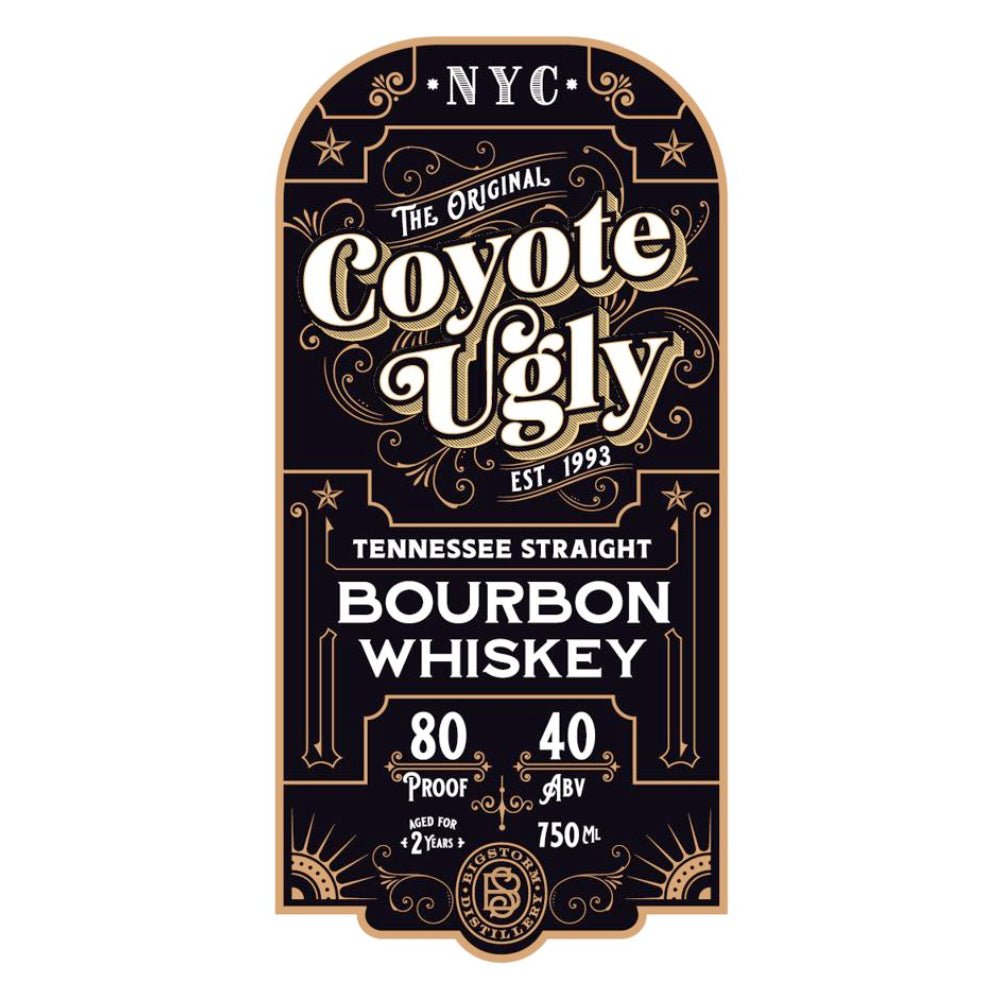 Coyote Ugly Tennessee Straight Bourbon Bourbon Big Storm Distillery