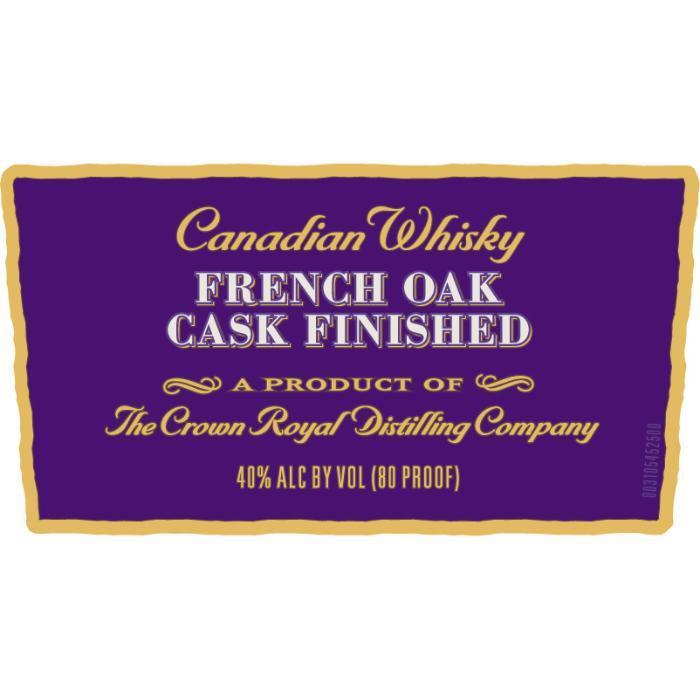 Crown Royal French Oak Cask Finished Canadian Whisky Crown Royal   