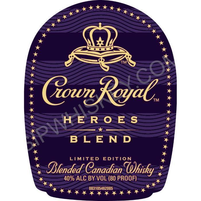 Crown Royal Heroes Blend Canadian Whisky Crown Royal   