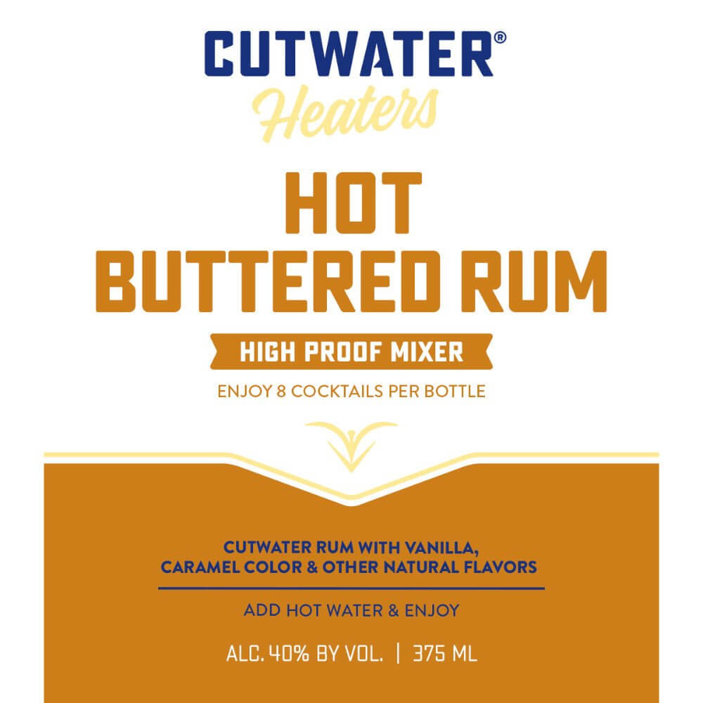 Cutwater Heaters Hot Buttered Rum 375mL Cocktail Mixers Cutwater Spirits