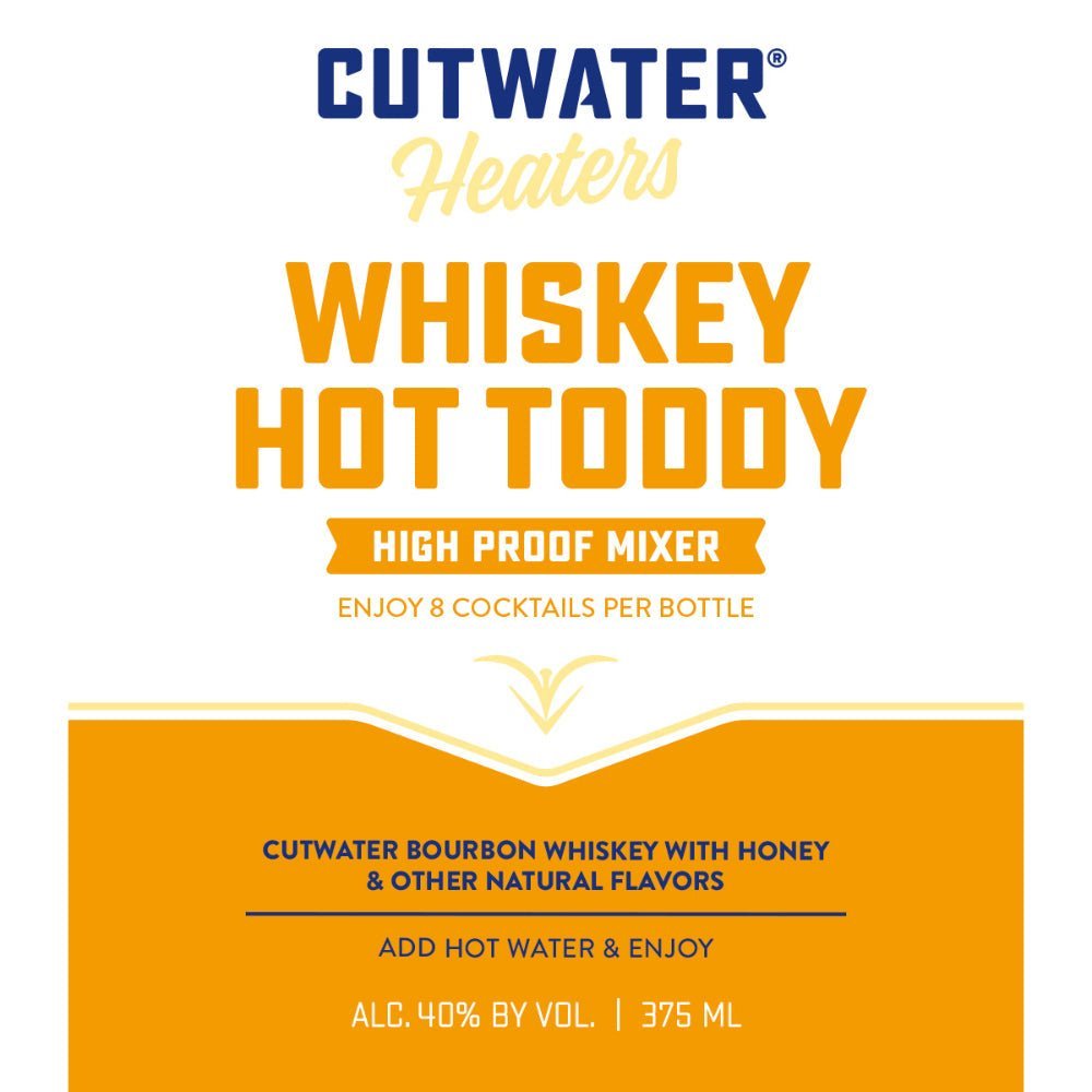 Cutwater Heaters Whiskey Hot Toddy 375mL Cocktail Mixers Cutwater Spirits   