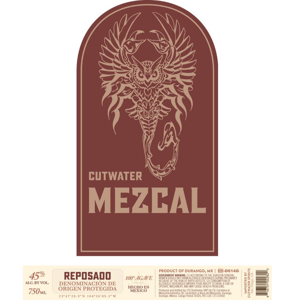 Cutwater Mezcal Reposado Mezcal Cutwater Spirits   