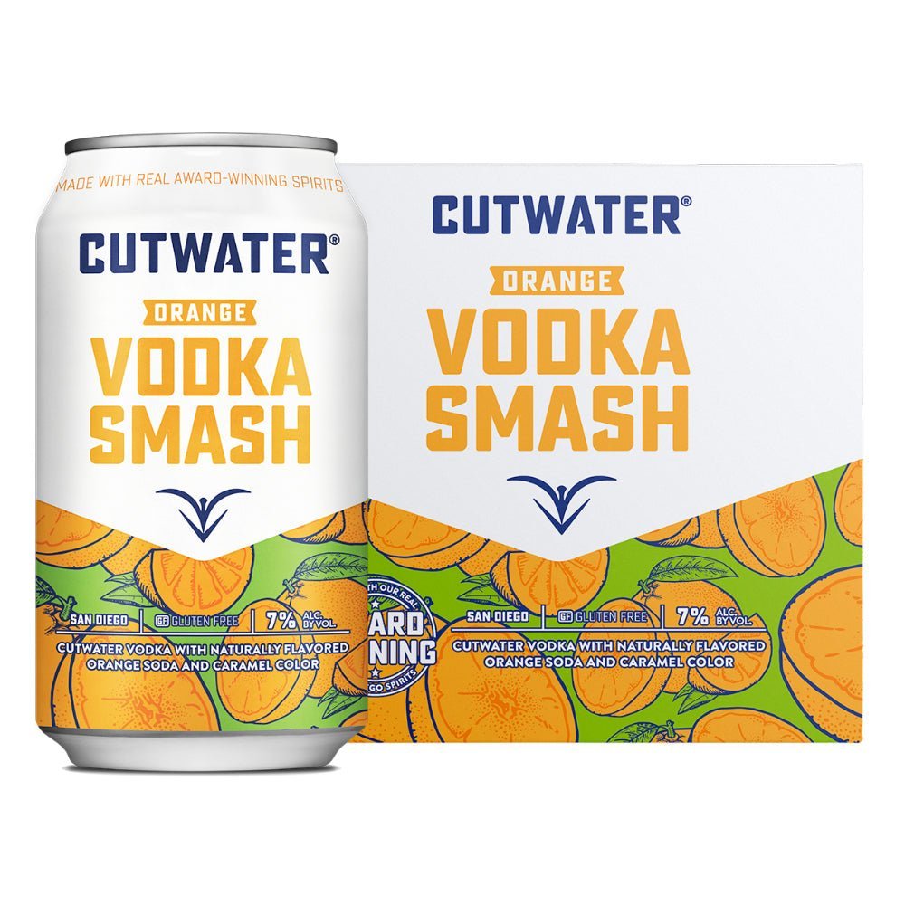 Cutwater Spirits Orange Vodka Smash Canned Cocktails Cutwater Spirits   