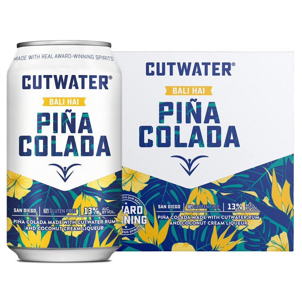 Cutwater Spirits Pina Colada (4 Pack – 12 Ounce Cans) Canned Cocktails Cutwater Spirits   