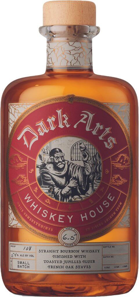 Dark Arts Whiskey House French Oak Staves Straight Bourbon Whiskey 750ml  Dark Arts Whiskey House   