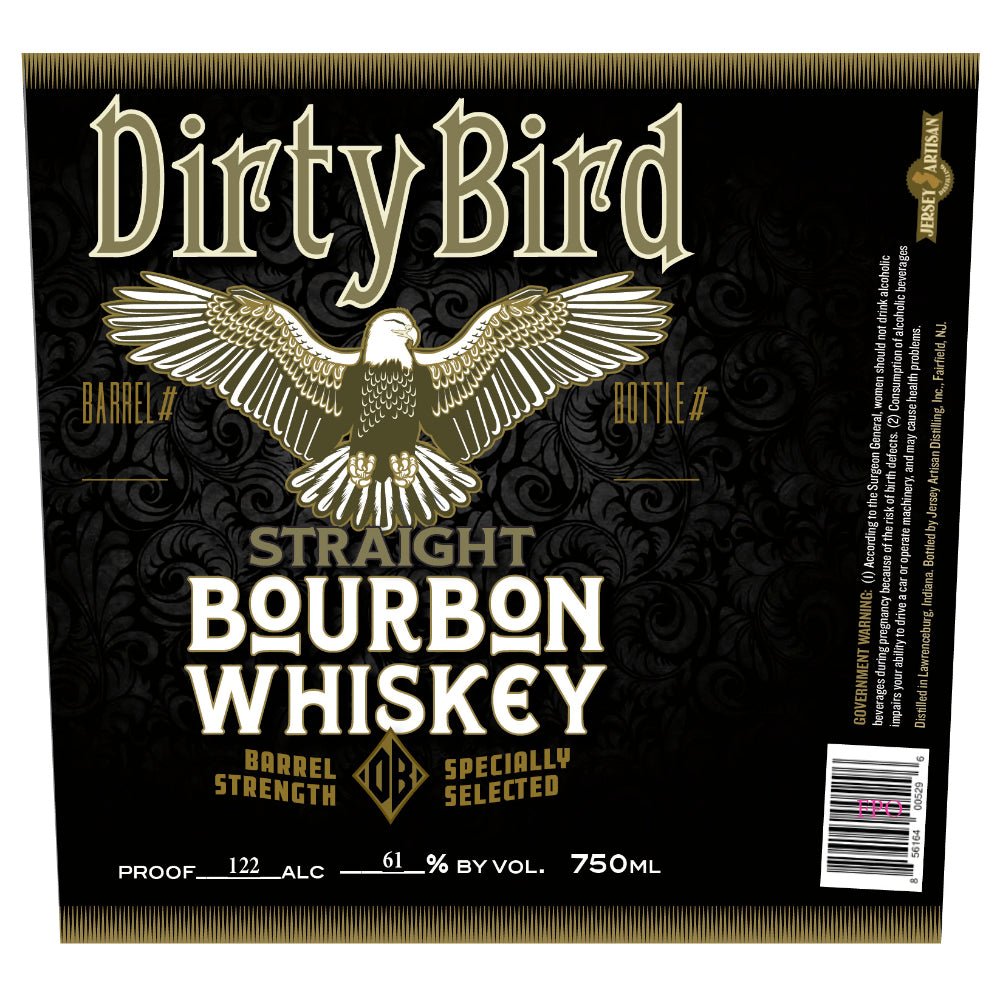 Dirty Bird Straight Bourbon Whiskey Bourbon Dirty Bird