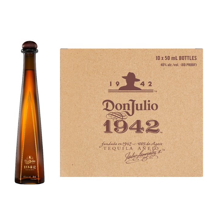 Don Julio 1942 Tequila 50ml (10 Pack) Tequila Don Julio Tequila