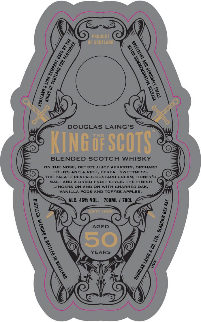 Douglas Laing's King of the Scots Blended Scotch 50 Year Old  Douglas Laing   