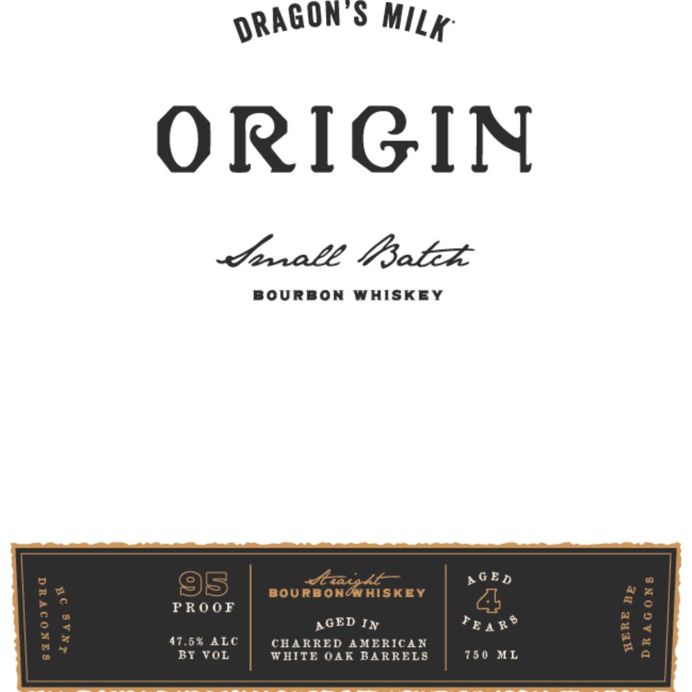 Dragon’s Milk Origin Small Batch Bourbon Bourbon Dragon’s Milk