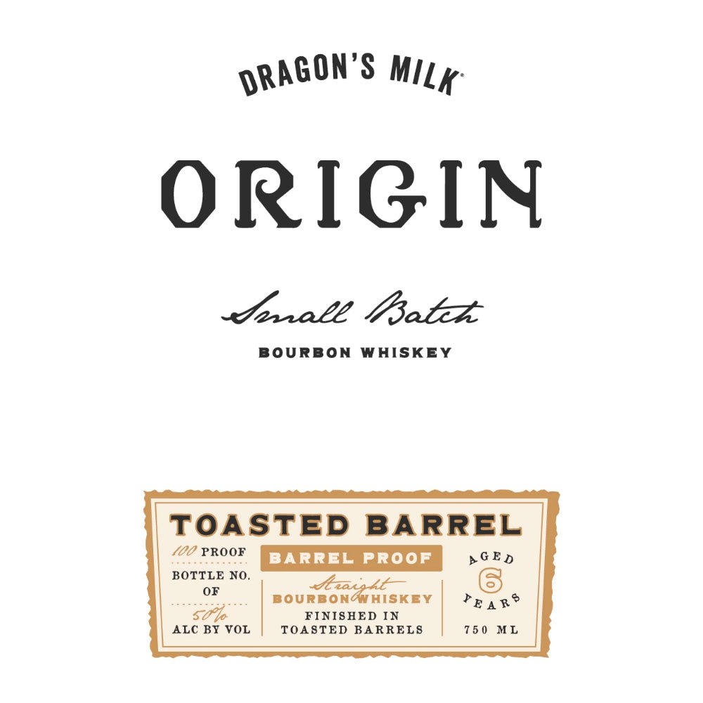 Dragon’s Milk Origin Small Batch Toasted Barrel Bourbon Bourbon Dragon’s Milk