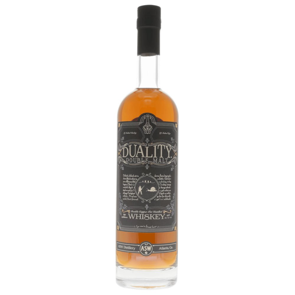 Duality Double Malt Whiskey Bourbon ASW Distillery   