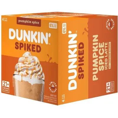 Dunkin Spiked Pumpkin Spice Iced Latte  Dunkin Spiked   