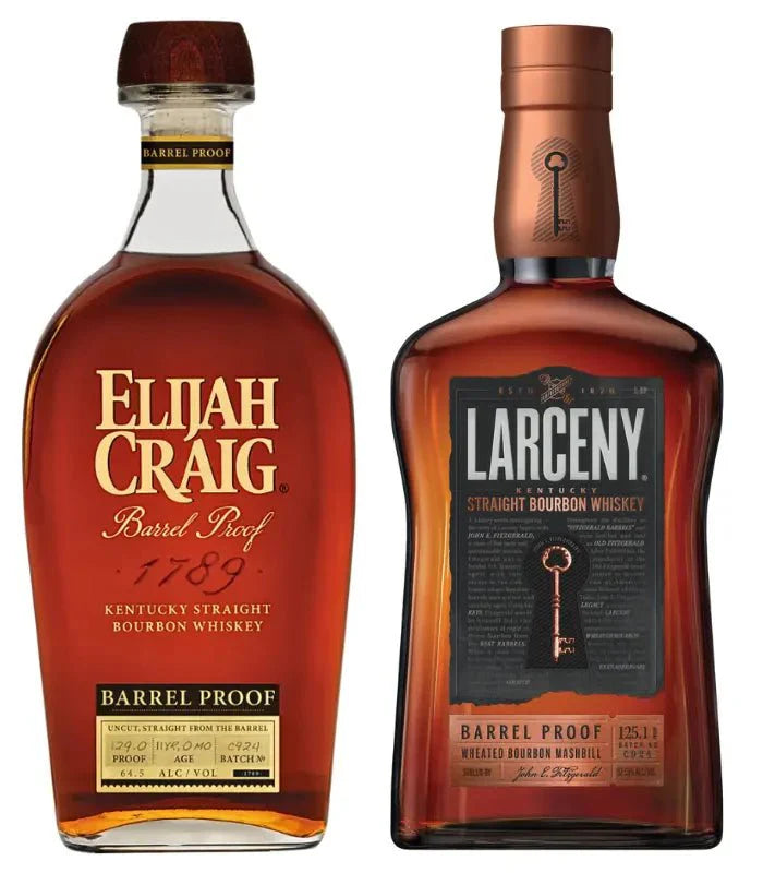 Elijah Craig & Larceny Batch C924 Barrel Proof Bourbon Bundle Bourbon Heaven Hill