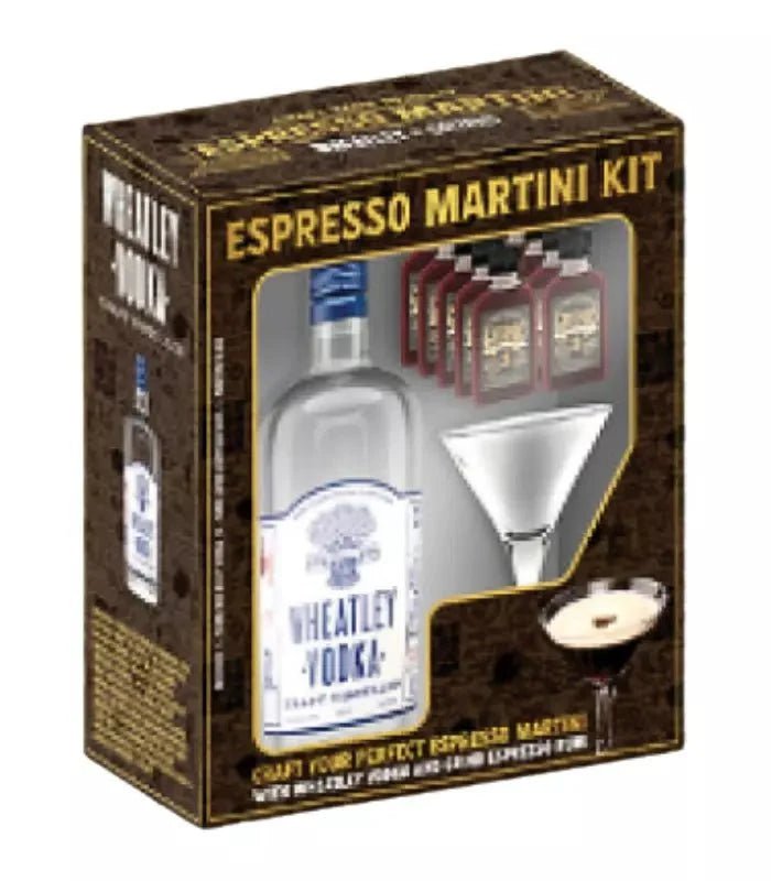 Espresso Martini Kit Featuring Wheatley Vodka and Grind Espresso Rum Vodka Buffalo Trace   