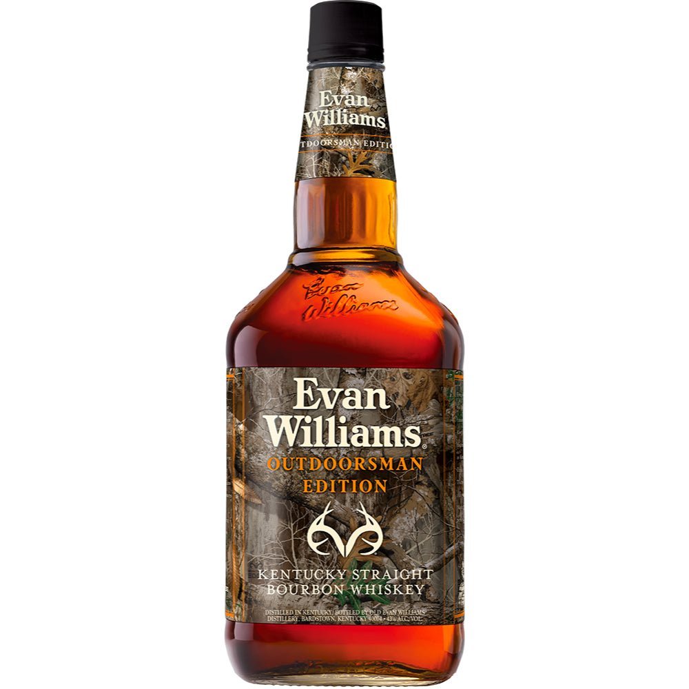 Evan Williams Outdoorsman Edition Limited Edition W/ Realtree EDGE Camouflage 1.75 Liter Bourbon Evan Williams   