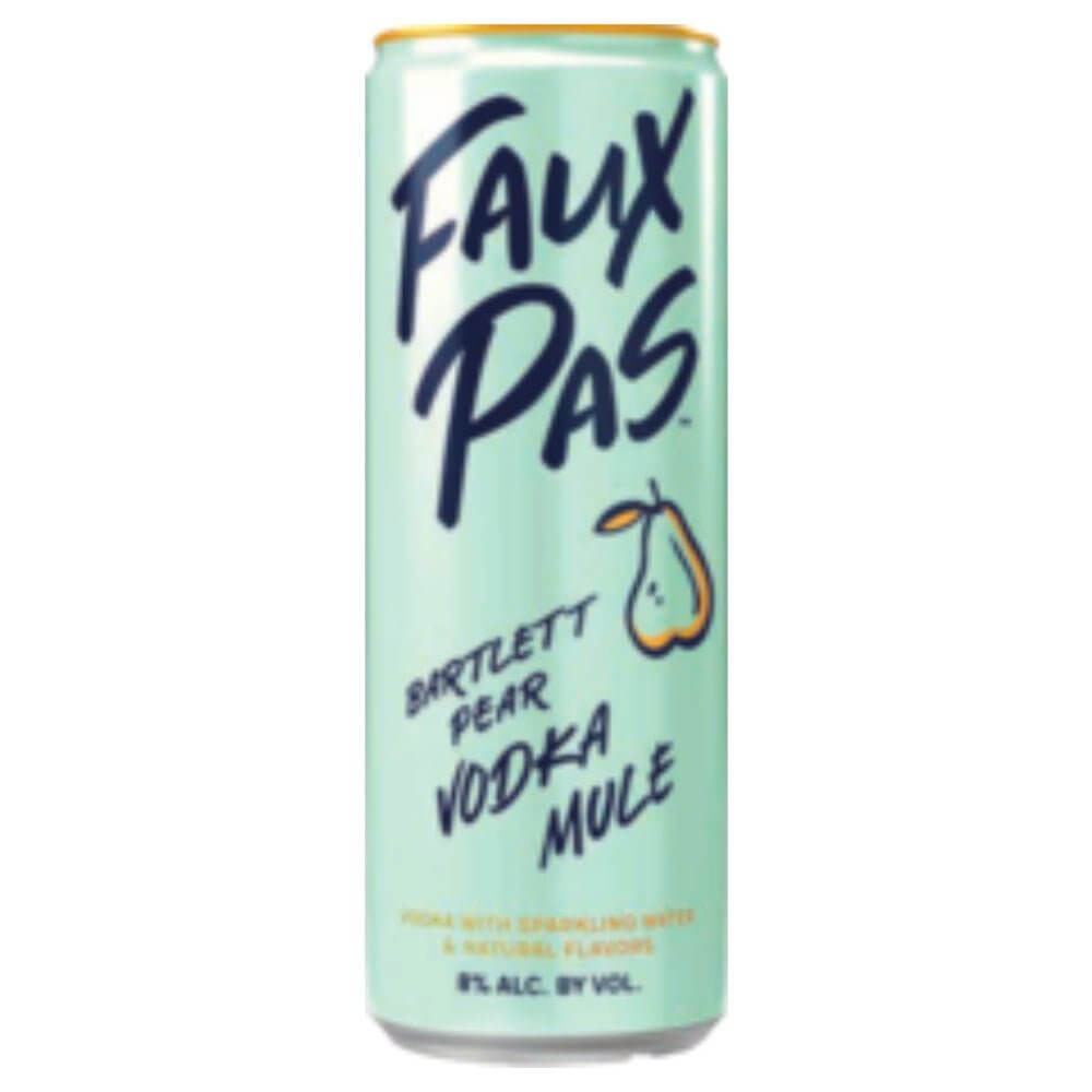 Faux Pas Bartlett Pear Vodka Mule by Betches 4PK Ready-To-Drink Cocktails Faux Pas Cocktail Co.