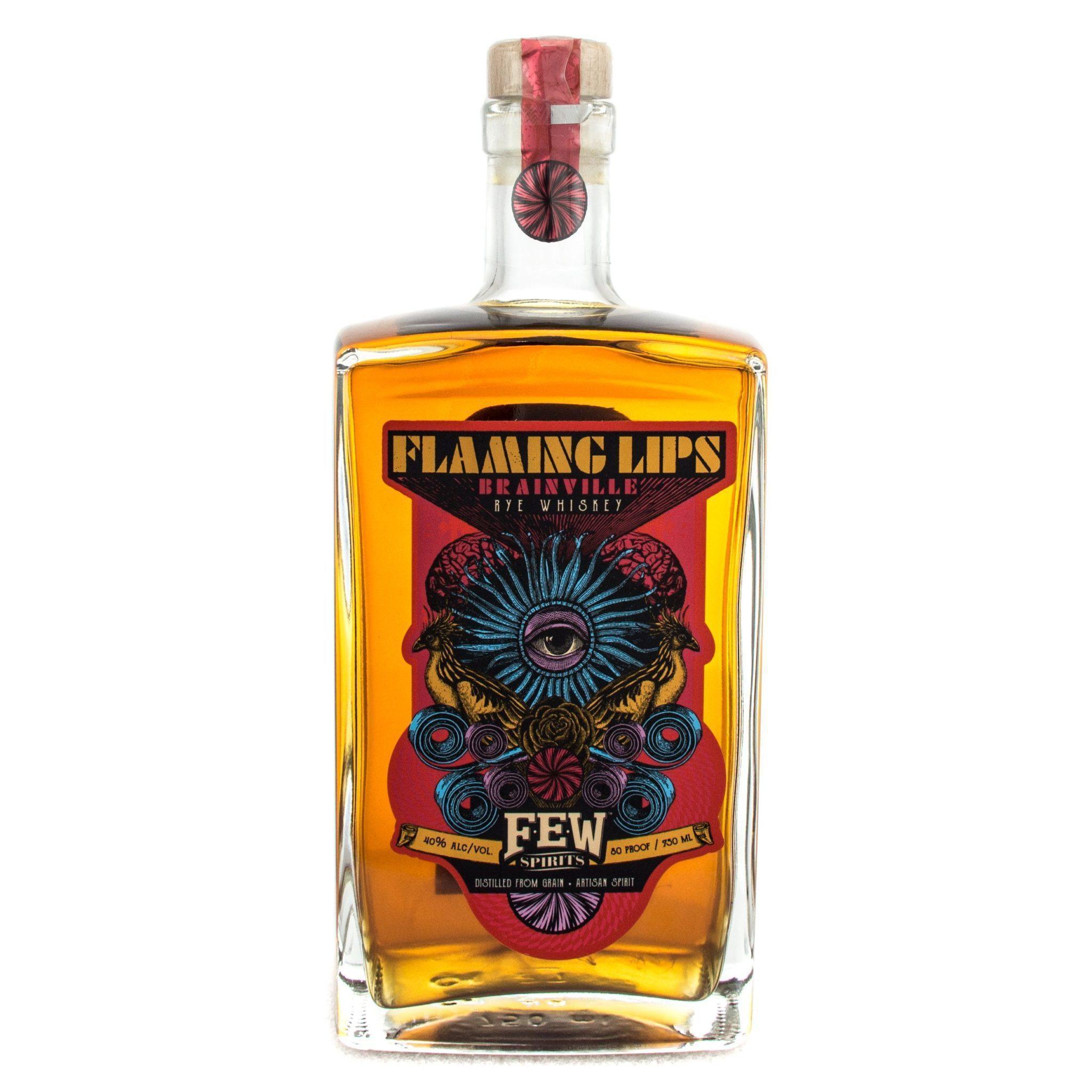 Flaming Lips Brainville Rye Rye Whiskey FEW Spirits   