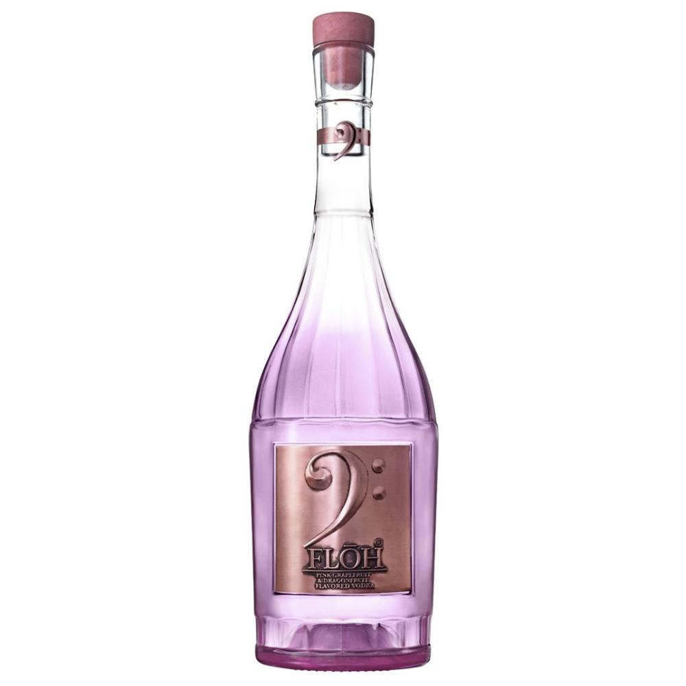 FLOH Vodka Pink Grapefruit Dragon Fruit Vodka FLOH Vodka   