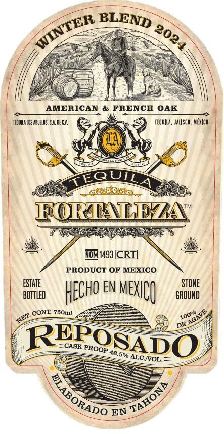 Fortaleza Reposado Winter Blend 2024  Tequila Fortaleza   